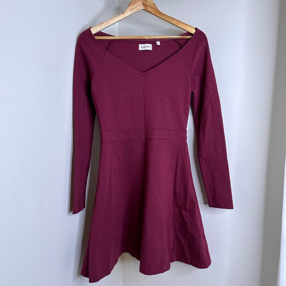 Sunday Best Long Sleeve Skater Dress - Size M